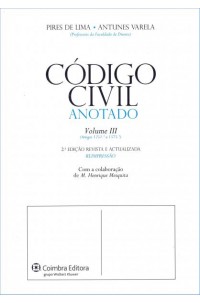 Código Civil Anotado - Vol III
