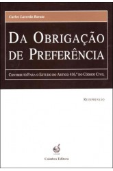 Da Obrigação de Preferência