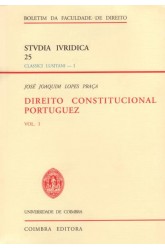 Direito Constitucional Portuguez - Vol. I