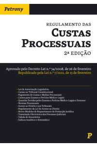 Regulamento das Custas Processuais